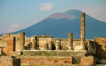 Vesuvius and Ruins of Pompeii