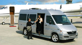 Van Car Rental in Amalfi Coast Mercedes Van